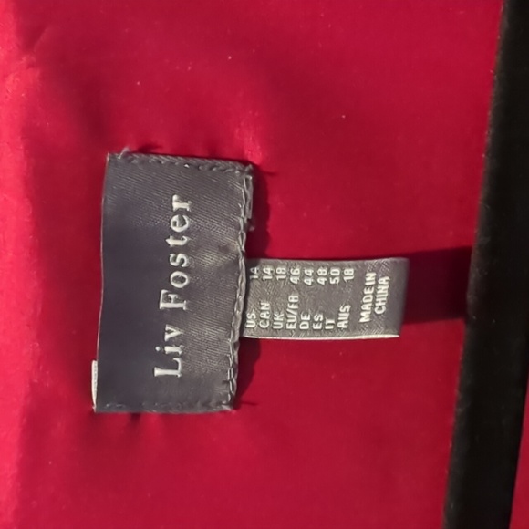 Liv Foster Red dress size US 14 - Picture 2 of 4